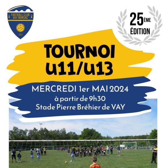 Tournoi de Vay 1er Mai 2024